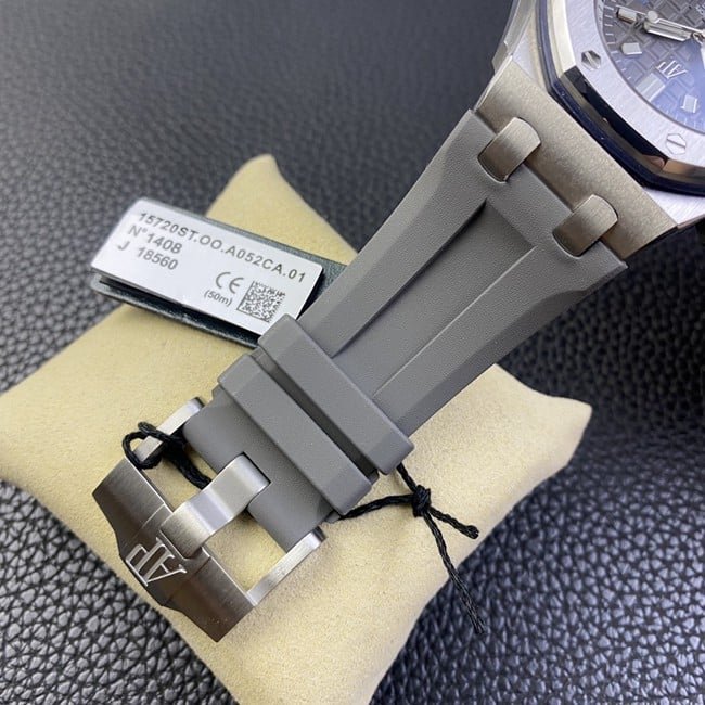 BF factory top-tier replicaAudemars Piguethigh-quality replica men's black dialrubber strap new automatic movement watch clasp picture