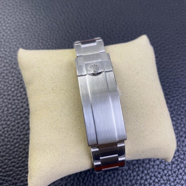 Rolextop-tier replica fully automatic movementSubmariner series red plate steel bracelet watch clasp picture