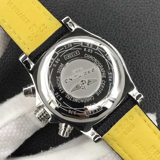 top-tier replicaBreitlingsuper clone watch fully automatic movement nylon strap men's black dial Avengers series movement picture