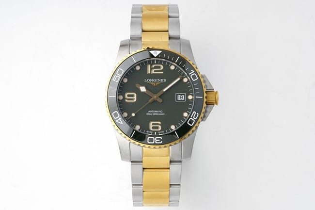ZF Longines Men’s Conquest Diving Series 1:1 Top Imitation Watch L3.782.3.06.7 Green Dial Two-Tone Gold Steel Strap — detailed review and buying guide | Watch Replica Expert