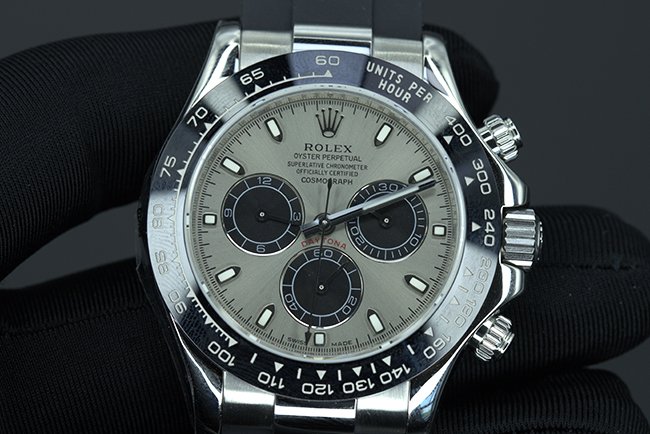 Rolex Daytona M116519ln-0027 Gray Dial: N Factory 4130 Chronograph with Chromalight and Ceramic Bezel Replica — detailed review and buying guide | Watch Replica Expert