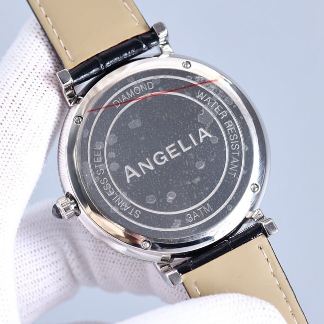 top-tier real diamond replica Anglia time series skull watch movement picture