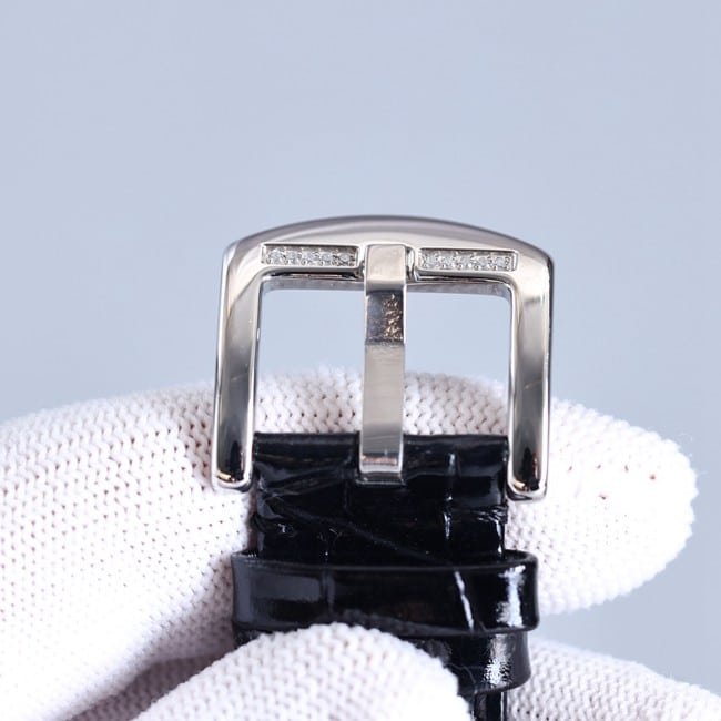 top-tier real diamond replica Anglia time series cowhide watch clasp picture