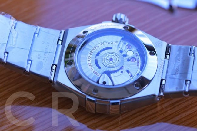 Top Replica Omega Constellation Series Fifth Generation Black Dial Silver Steel Strap Men's Watch Movement Diagram