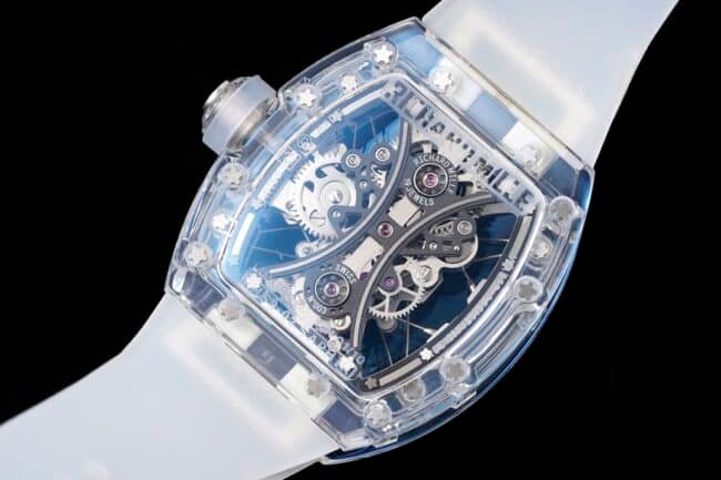 Top premium replica Richard Mille white dial shocking arrival RM 053-02 Polo Tourbillon latest masterpiece hottest replica tourbillon watch movement diagram
