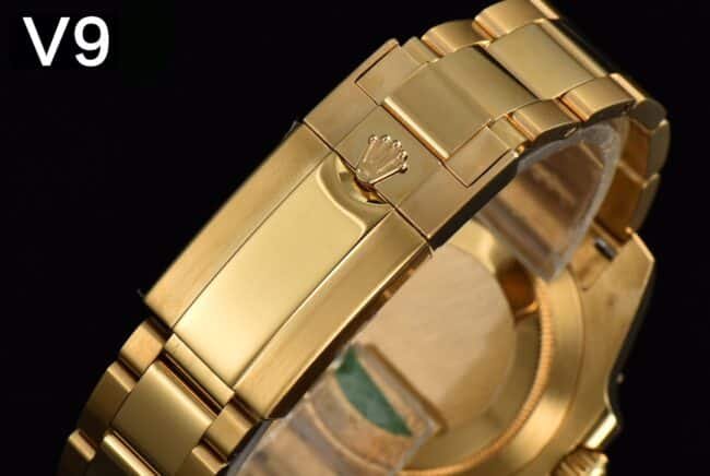 top-tiersuper cloneＶ9Rolexgreen dialGMT-MasterGMT full series watch clasp picture