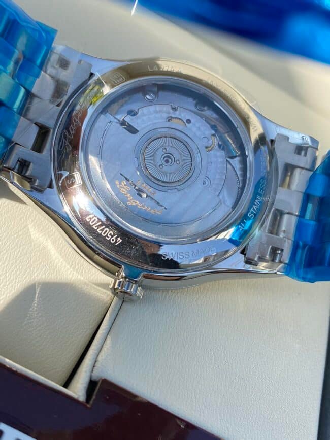 Longines Master Collection Swiss Engraved Movement Century Classic White Steel Couple Watch Movement Diagram