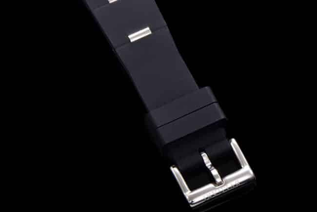 Bvlgari Aluminum series joint white steel men's watch clasp picture
