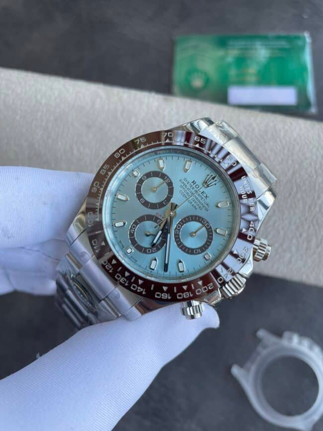 Big factory high-quality replica BTRolex new Ice Landi 4130 movement men's watch front view