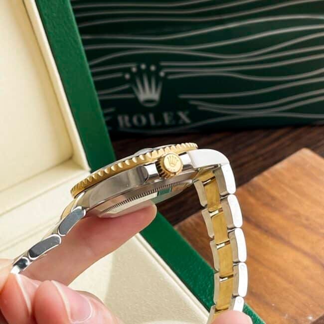 top-tiersuper cloneRolex indirect Submariner series classic men's watch side view