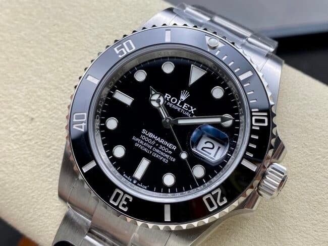 AR Factory Rolex Submariner Réplica Premium 1:1 41mm Black Water Ghost 114060-0002 Acero 904L — luxury replica watch guide | Watch Replica Expert