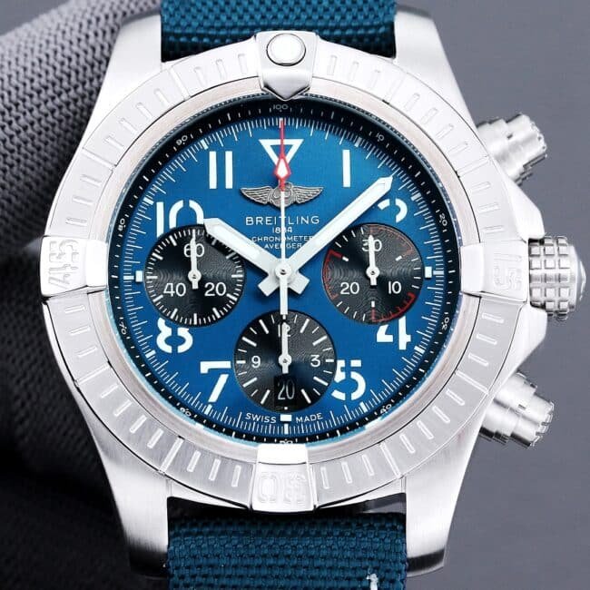 Big factory high-quality replica brand new Breitling Avenger B01chronograph watch original open mold men's watch front view