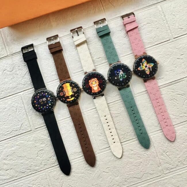 Família de burros LV de três gerações, imitação fina masculina de silicone com tela AMOLED e embalagem premium — detailed review and buying guide | Watch Replica Expert