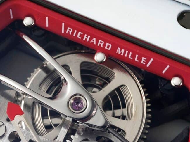 Top Replica Richard Mille Sport Tourbillon Men's Watch Movement Diagram