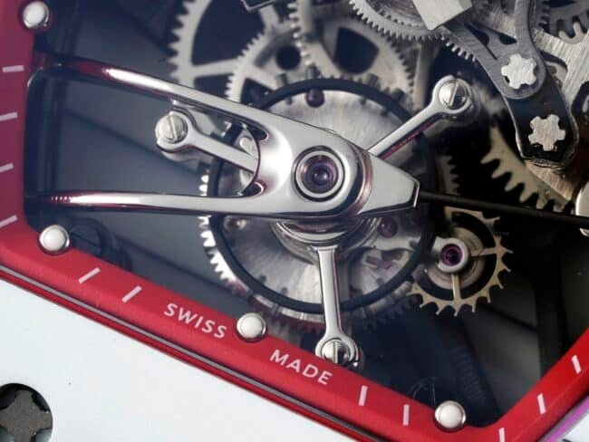 Top Replica Richard Mille Sport Tourbillon Men's Watch Movement Diagram