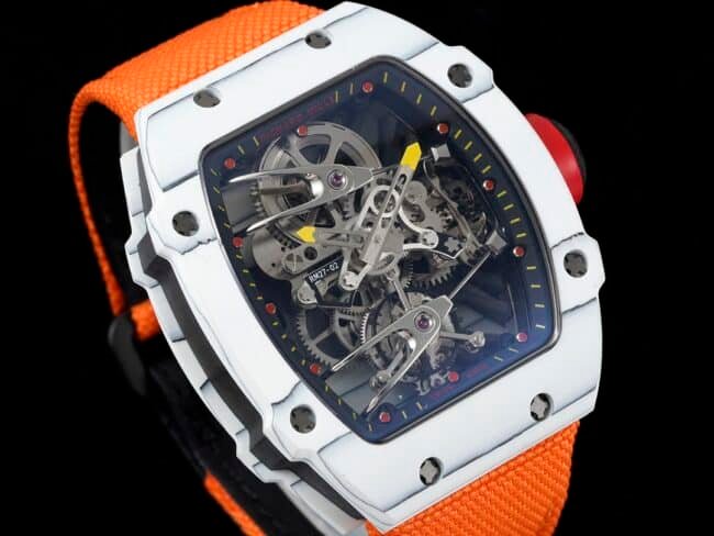 High-quality replica Richard Mille RM 27-02 men's sports tourbillon watch, front view