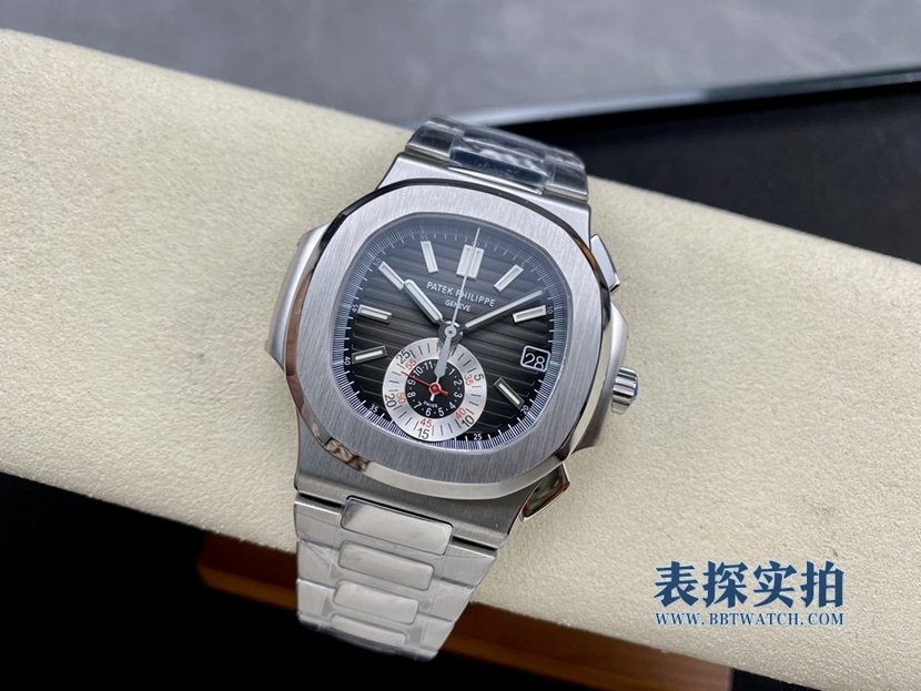 PPF Patek Philippe 5980 Nautilus Sporty Elegance Chronographe entièrement fonctionnel Boîtier en acier Super Clone 1:1 — detailed review and buying guide | Watch Replica Expert