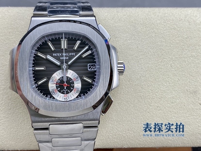 top-tier replicaPPF innovative and avant-garde spirit joins hands with Patek Philippeblack dial5980 series watch front