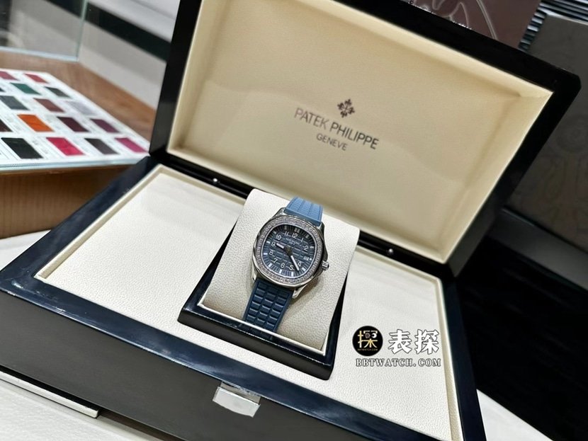 MMA factory Patek Philippe5067A grenade top-tier 1:1super clone watch ladies blue dial diamond rubber model pictures and prices overall live photos