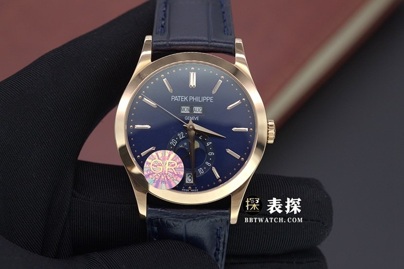 GR Factory Patek Philippe Grand Complications Patek Philippe 1:1 Replik-Uhr, blaues Zifferblatt mit japanischem mechanischem Uhrwerk 9015, Lederarmband, Modell 5396R-015 — luxury replica watch guide | Watch Replica Expert