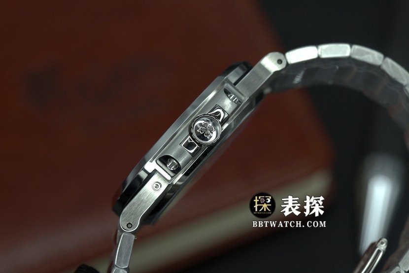 PPF FactoryPatek Philippe sports elegant 5712GR top-tier replica watch men's steel king steel bracelet model picture and price side live photo