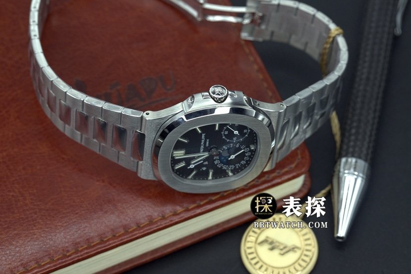 PPF FactoryPatek Philippe sports elegant 5712GRtop-tier replica watch men's steel king steel bracelet overall live photos