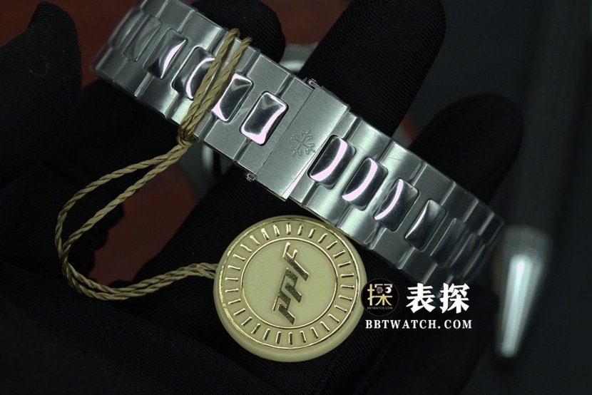 PPF FactoryPatek Philippe sports elegant 5712GR top-tier replica watch men's steel king steel bracelet bracelet live photos