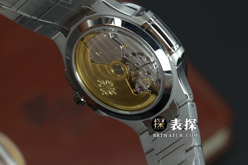 3K FactoryPatek Philippe sporty and elegant 7118super clone watch ladies blue dialsteel bracelet model pictures and price caseback live photo