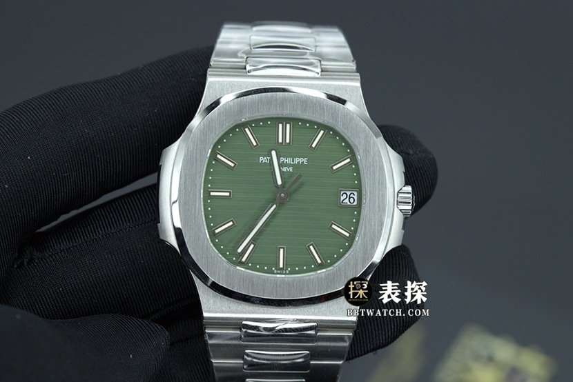 PPF Patek Philippe Sport Elegance masculino 1:1 réplica superior Nautilus 5711/1A-014 aço inoxidável verde oliva design clássico — luxury replica watch guide | Watch Replica Expert