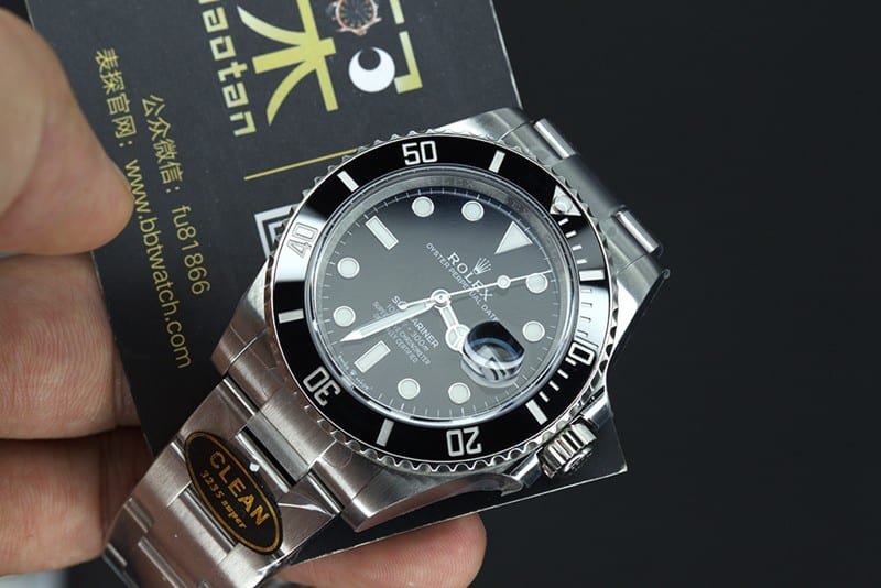 Factory C RolexBlack Submarinertop-tier replica watch 3235movement41mmceramic bezel mouth how much