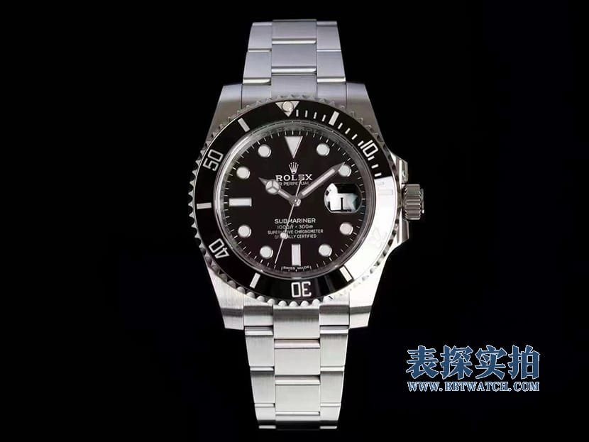 Rolex AR Factory Rolex Submariner 116610LN-0001 Reloj Réplica 1:1 para Hombre con Placa Negra, Correa de Acero Mercury Negra, Anillo en C de Última Versión y Movimiento Cal.3135 — luxury replica watch guide | Watch Replica Expert