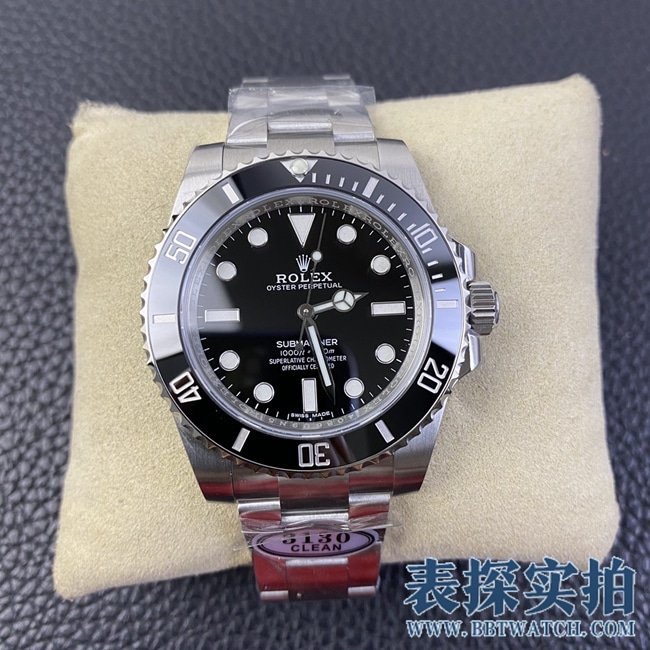 Rolex C usine Rolex Submariner Top 1: 1 Super Clone Montres 116610LN-0001 Disque noir Black Water Ghost Oyster Bracelet en acier 3135 Mouvement — detailed review and buying guide | Watch Replica Expert