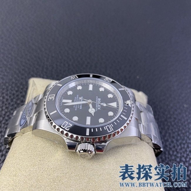 Factory C RolexBlack Submariner high-quality replica latest version ring mouth_price_style pictures_quality side profile