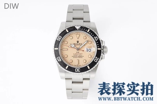 Rolex DIW usine Rolex hommes Super A super clone Submariner montre cadran jaune bracelet en acier jantes en fibre de carbone fantôme d'eau — detailed review and buying guide | Watch Replica Expert
