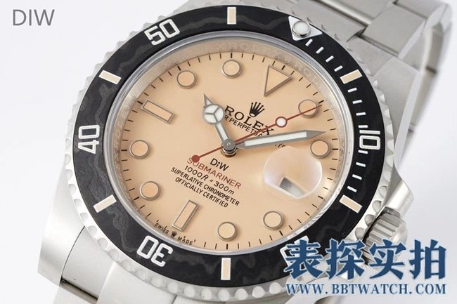 DIWRolextop-tiersuper clone yellow plate Submariner watch_how much_pictures_how is the workmanship? front