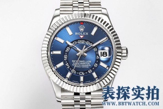 Rolex blue dial skywalker high-quality replica watch_price_style picture_quality positive