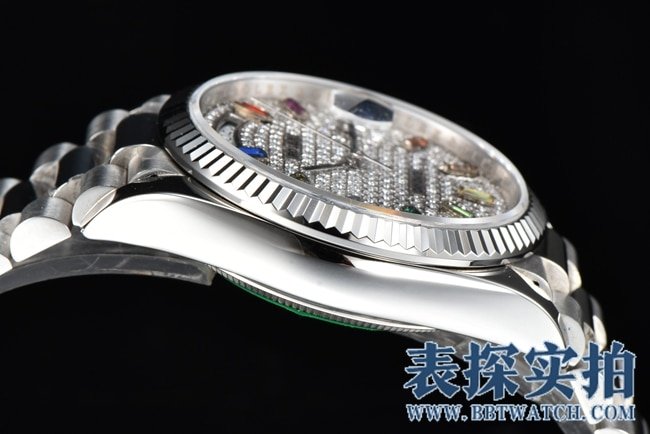CSRolexday displayDatejusttop-tiersuper clone series watch_How much does it cost_Pictures_How is the workmanship? Side view