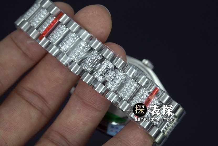 BP Factory Rolex Day-Date 1:1 Super A Replica Watch Full Star Dial Steel Band Model Pictures and Price List Real Shot strap pictures