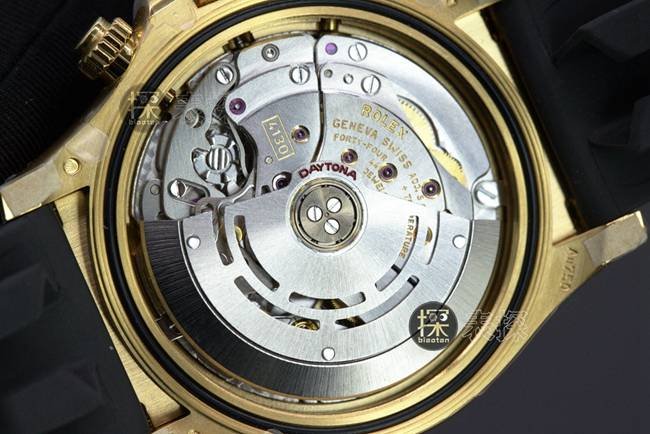 Factory C Rolex men's Cosmograph Daytona1:1super clone watch champagne panda dial rubber model M116518ln-0048 overall live photos