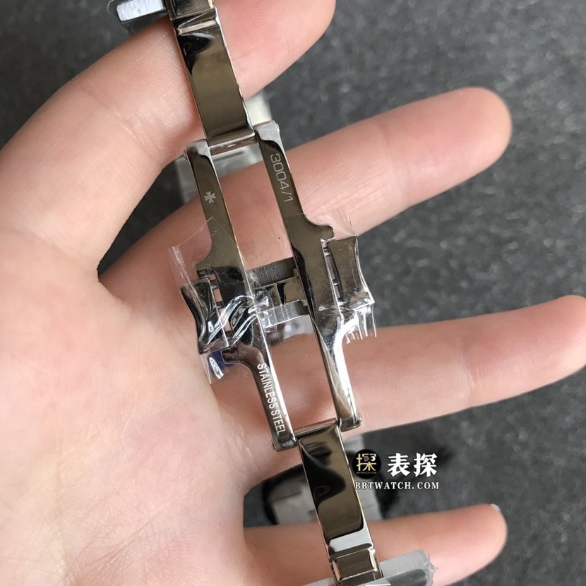 MKS FactoryVacheron Constantin 1:1 super clone watch men's black dialsteel bracelet pictures and prices clasplive photos