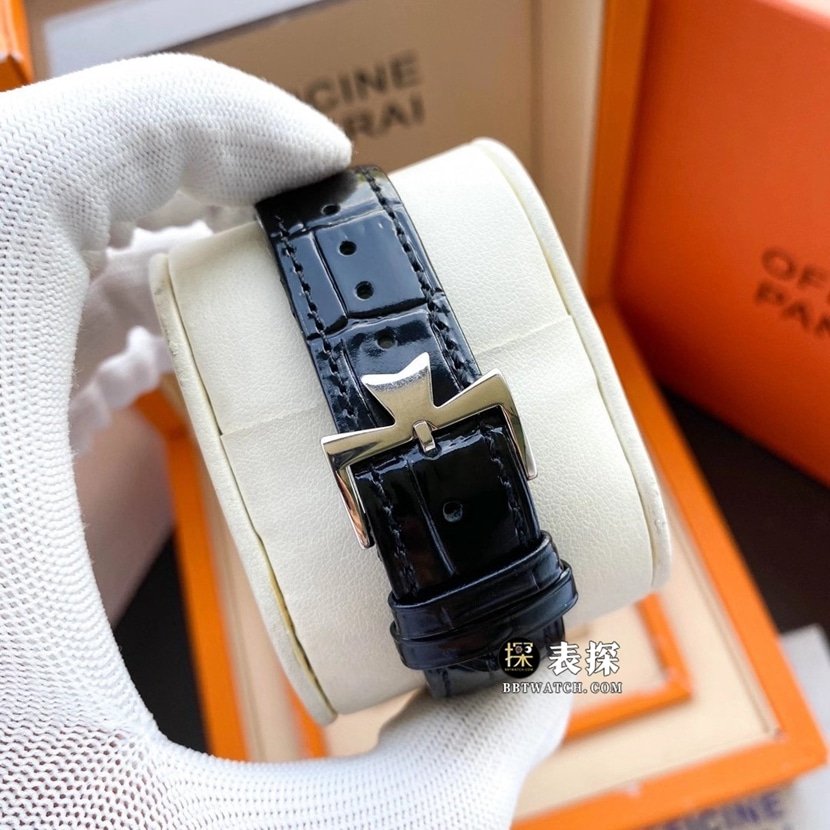 Vacheron Constantin Patrimony Ultra-Thin 1:1 Replica Watch Men's White Dial Moon Phase Leather Strap Model Pictures and Price List Real Shot Strap Images