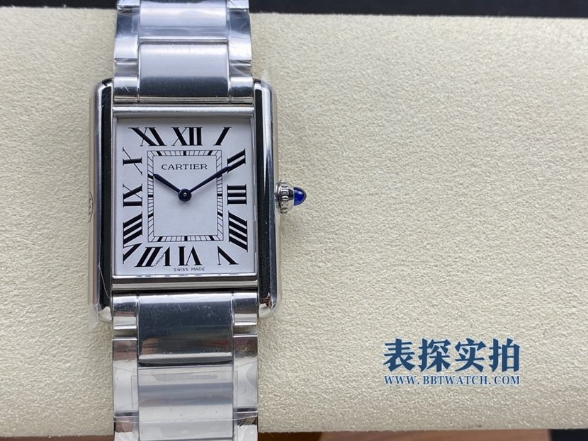 Cartier WSTA0051 Relógio feminino de quartzo quadrado de qualidade super clone com alças arredondadas e pulseira de aço — luxury replica watch guide | Watch Replica Expert