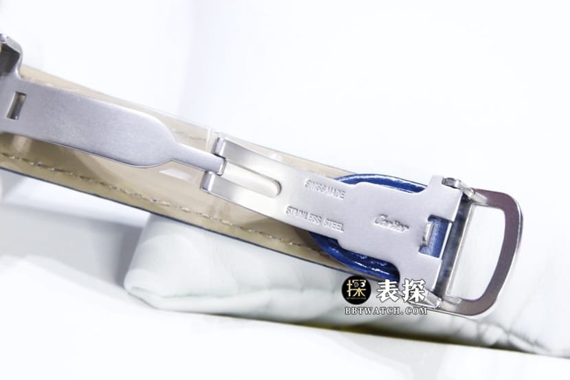 GTG Cartier blue balloon 1:1 super clone watch ladies blue dialleather strap model pictures and prices clasplive photos