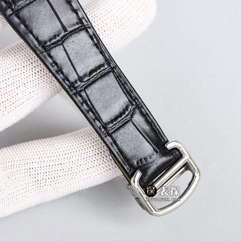 F5 factory CartierWF100015top-tier 1:1super clone watch men's silver gray plate rose gold diamond leather strap model pictures and prices clasplive photos