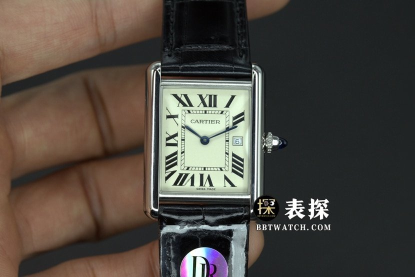 DR Factory Cartier Damen Tank Top 1:1 Super Clone Handuhr, weiße Platte, blaues Nadelarmband, Modelle — detailed review and buying guide | Watch Replica Expert