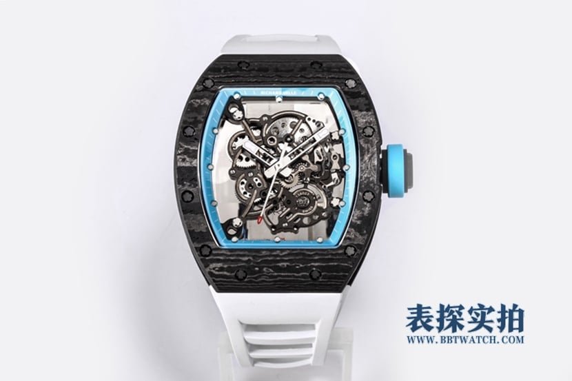 BBR Factory Richard Mille RM055 Men's One-to-One Super A Ultra Light NTPT Full Carbon Fiber Skeleton Mechanical Watch with One-Piece Movement — detailed review and buying guide | Watch Replica Expert