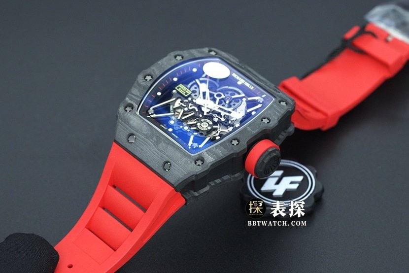 ZF FactoryRichard MilleRM035-2top-tier 1:1high-quality replica watch men's hollow disc rubber model pictures and prices front live photo