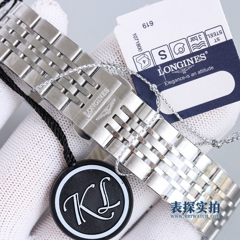 top-tier replicaKL factory Longines pioneer the highest level men's mechanical watch clasp