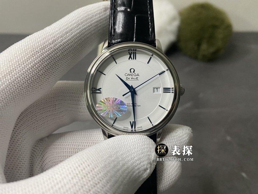 MKS MKS fábrica Omega masculino Omega De Ville disc fly 1:1 super A relógio super clone, mostrador branco, fivela de pulseira, modelo 424.53.40.20.04.001 — luxury replica watch guide | Watch Replica Expert