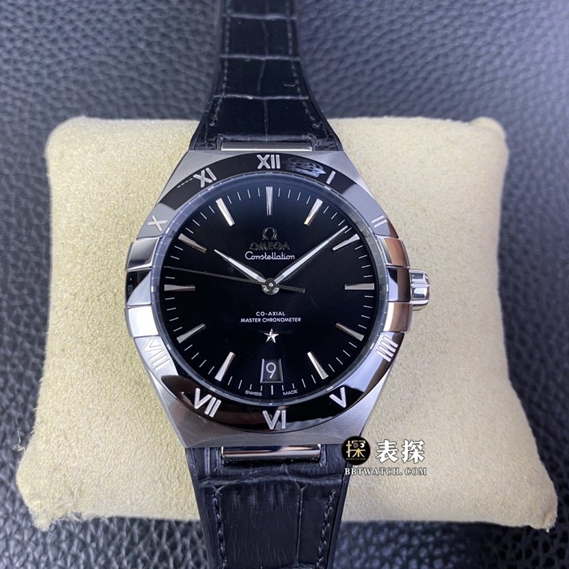 SBF Factory Omega Constellation Super A Clone: mostrador preto masculino de 41 mm 131.13.39.20.01.001 melhor versão — luxury replica watch guide | Watch Replica Expert